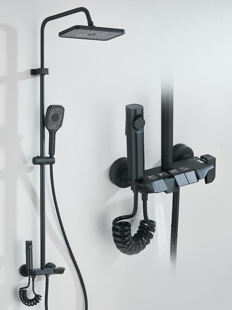 Drukknop douchekraan & Regendouche, Ophalen of Verzenden, Nieuw, Rvs, Douche