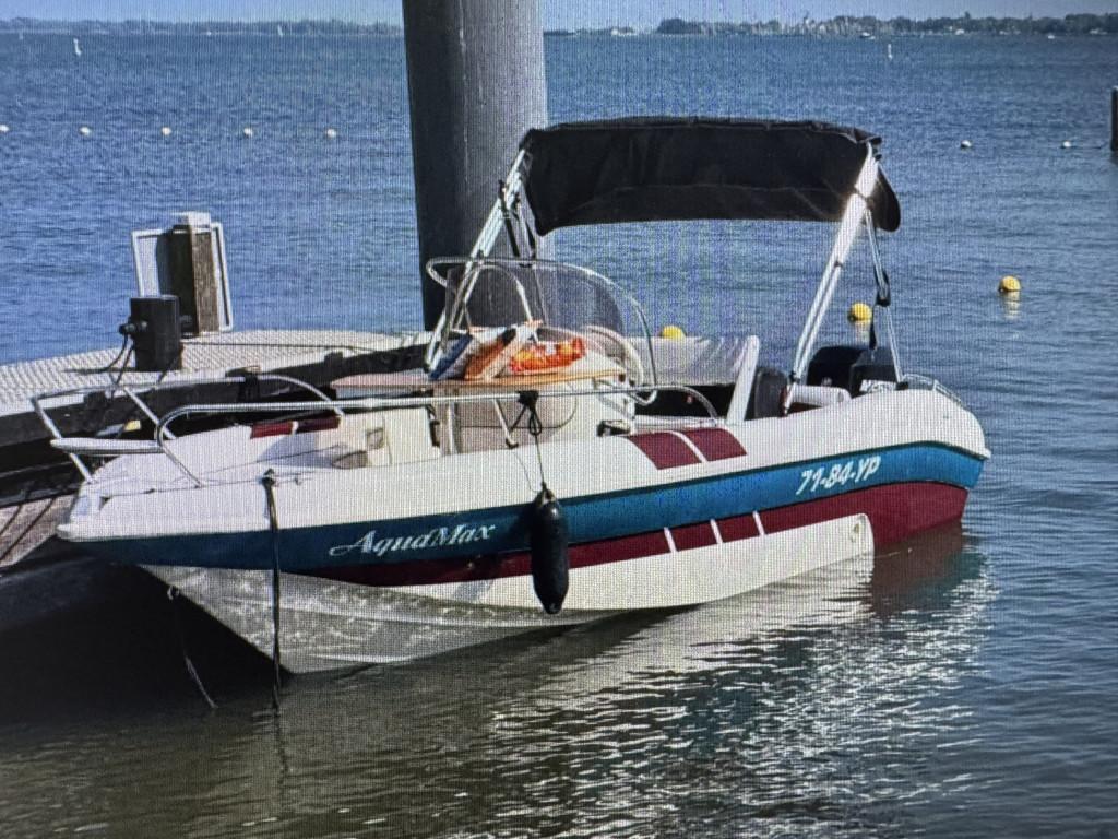aquamax boot Aquamax speedboot 60 pk 6 persoons trailer pega, Gebruikt, Overige carrosserieën, Overige brandstoffen, Bedrijf