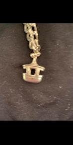 Zilveren bedel kettinghanger skigondel voor bedelarmband, Ophalen of Verzenden, Zo goed als nieuw, Zilver, Overige merken