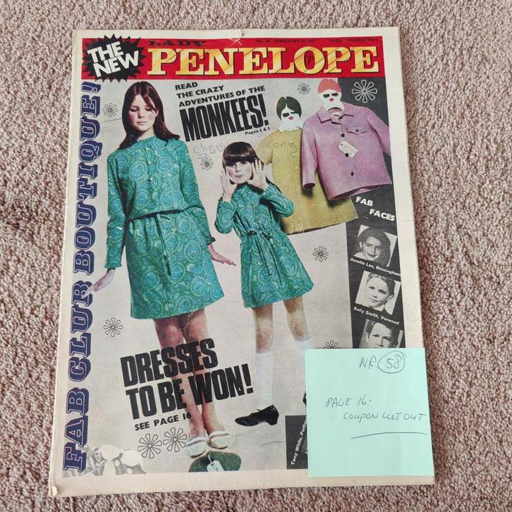 Thunderbirds - Lady Penelope Comic 58 - 1967, Boeken, Strips | Comics, Gelezen, Eén comic, Europa, Verzenden