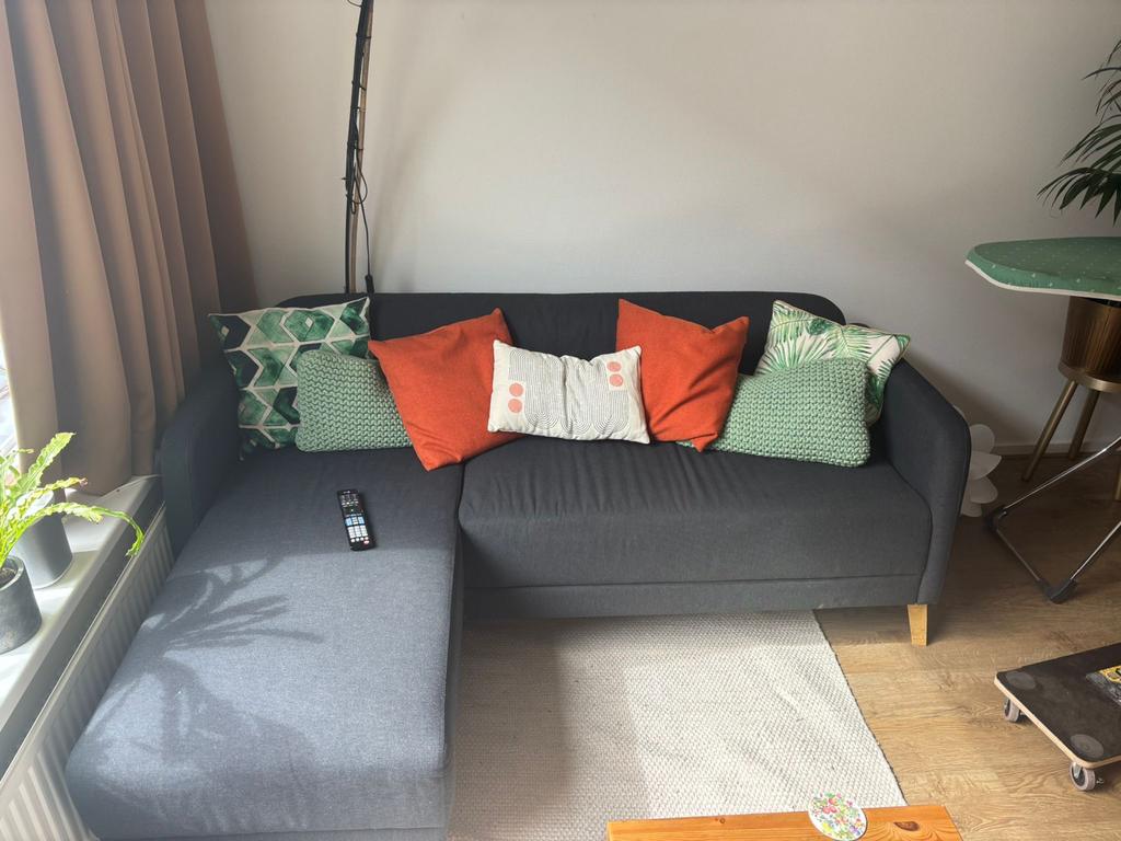 IKEA Hoekbank - Zo goed als nieuw en gedemonteerd, Ophalen, Hoekbank, Driepersoons, Zo goed als nieuw