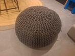 Grijze poef, Huis en Inrichting, Banken | Voetenbanken en Poefen, Ophalen