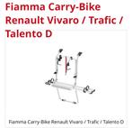 GEZOCHT fietsendrager/ Fiamma Carry-Bike voor Renault Trafic, Ophalen of Verzenden, 2 fietsen, Gebruikt, Achterklepdrager