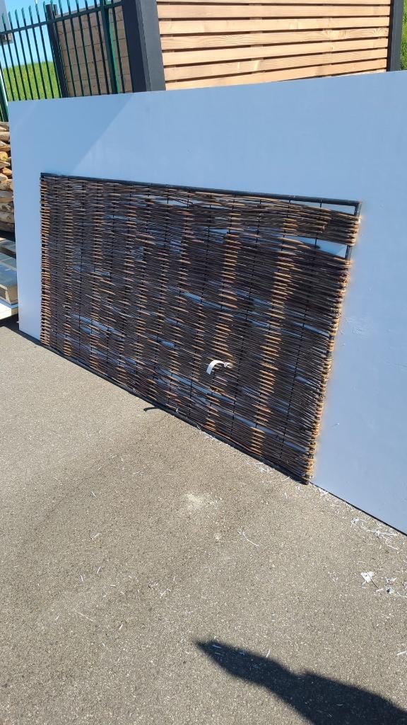 Wilgenscherm stingray ~90cm x180cm, Ophalen, Nieuw, Hout, Tuinhek
