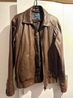 Zacht bruin leren jack van McGregor, maat 52, Ophalen of Verzenden, Gedragen, Maat 52/54 (L), Bruin