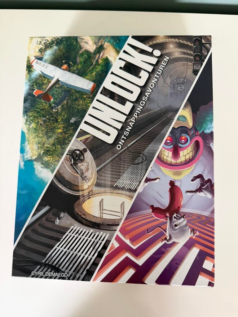 Unlock - Ontsnappingsavonturen, Hobby en Vrije tijd, Gezelschapsspellen | Kaartspellen, Ophalen of Verzenden, Zo goed als nieuw