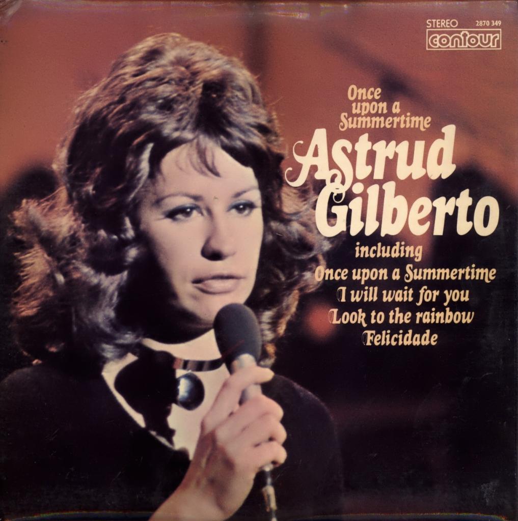 LP  -  ASTRUD GILBERTO  Once upon a Summertime, 1960 tot 1980, Ophalen of Verzenden, Zo goed als nieuw, 12 inch