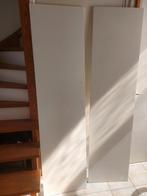 PAX kastdeuren, tweemaal 50x200, wit, TANEM (nu FORSAND), Ophalen, Gebruikt, 200 cm of meer, 50 tot 100 cm