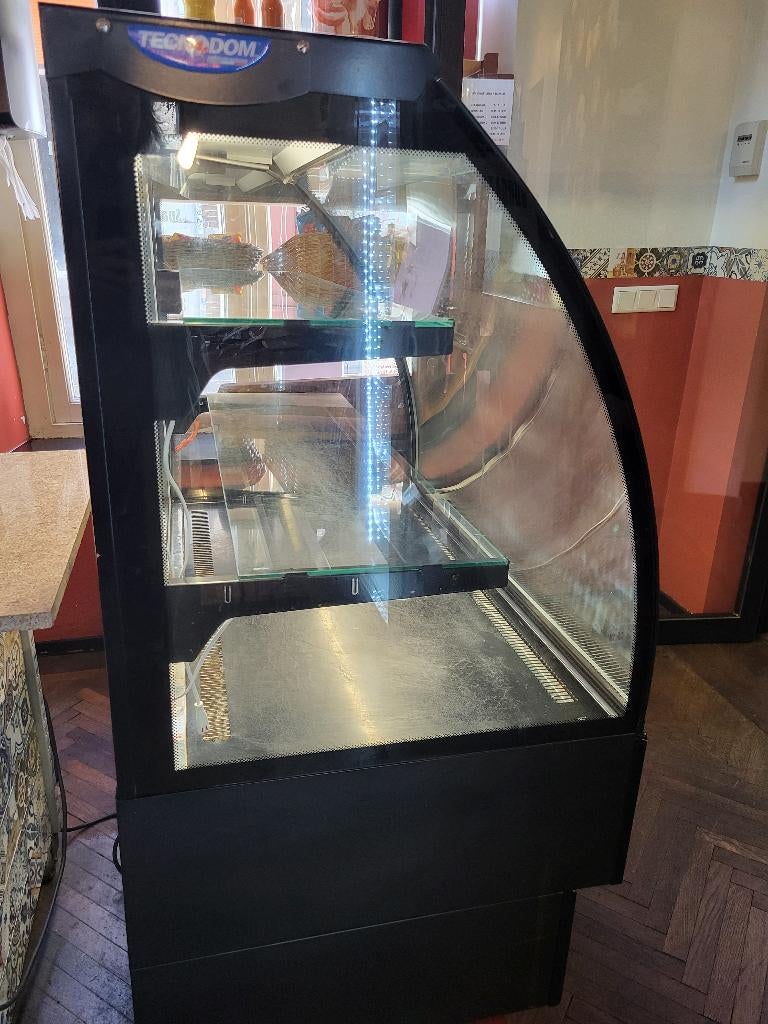 Koeling koelvitrine koeltoonbank saladette saladiere horeca, Witgoed en Apparatuur, Koelkasten en IJskasten, Ophalen, 200 liter of meer