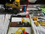 lego technic Set 8849 Tractor +8700 Expert Bouwer Power Pack, Ophalen of Verzenden, Gebruikt, Complete set, Lego