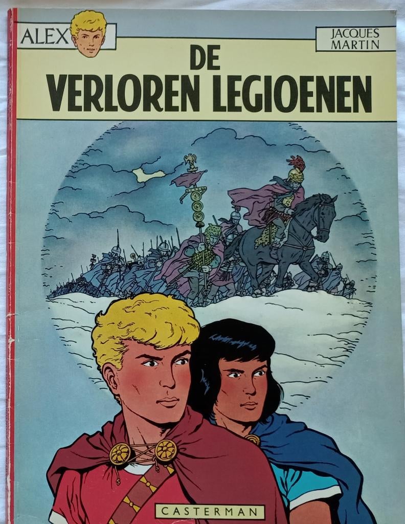Alex De verloren legioenen NR0298, Boeken, Stripboeken, Gelezen, Verzenden, Eén stripboek, Jacques Martin