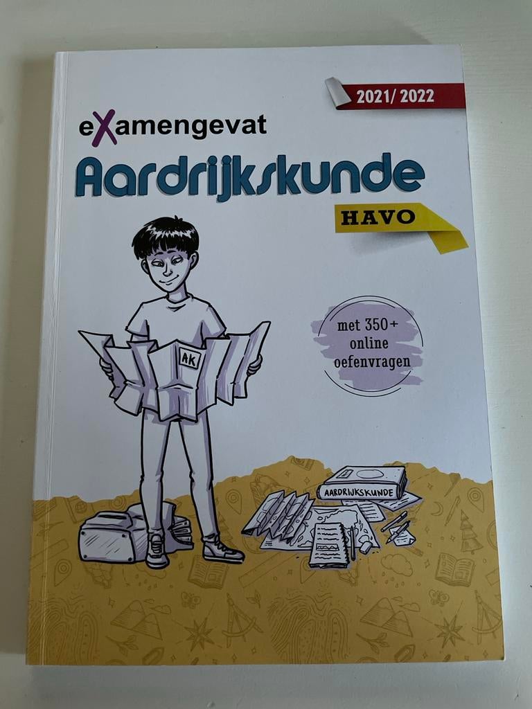 eXamengevat - Aardrijkskunde HAVO schooljaar 2021/2022, Ophalen of Verzenden, Nieuw, HAVO, Nederlands