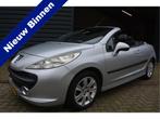 Peugeot 207 CC 1.6 VTi Cabrio Airco Leer (bj 2009), Voorwielaandrijving, 15 km/l, Gebruikt, Zwart