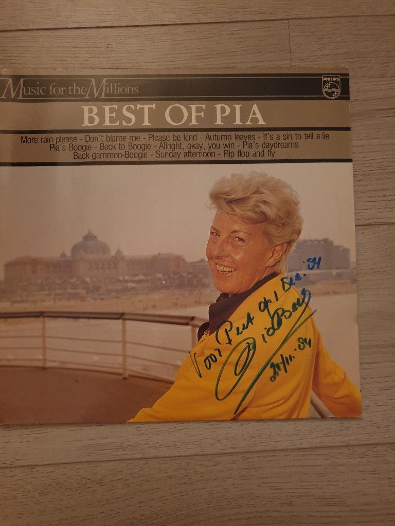 4778 gesigneerde best of pia beck, Verzenden, Zo goed als nieuw, 12 inch