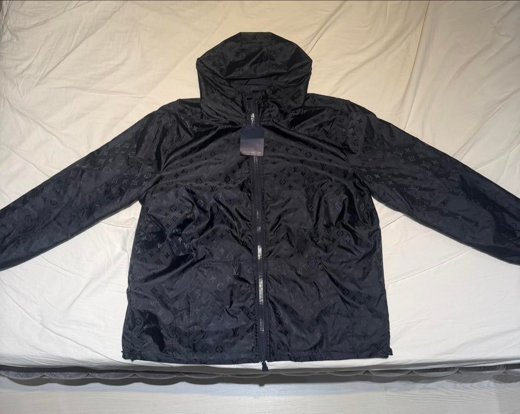 Louis Vuitton windbreaker dubbelzijdig - Maat XL, Kleding | Heren, Ophalen of Verzenden, Zo goed als nieuw, Maat 56/58 (XL), Zwart