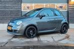 Fiat 500s 1.2 Cabrio 2015 mattellic Grijs sport, Auto's, Voorwielaandrijving, 4 cilinders, Leder en Stof, Handgeschakeld