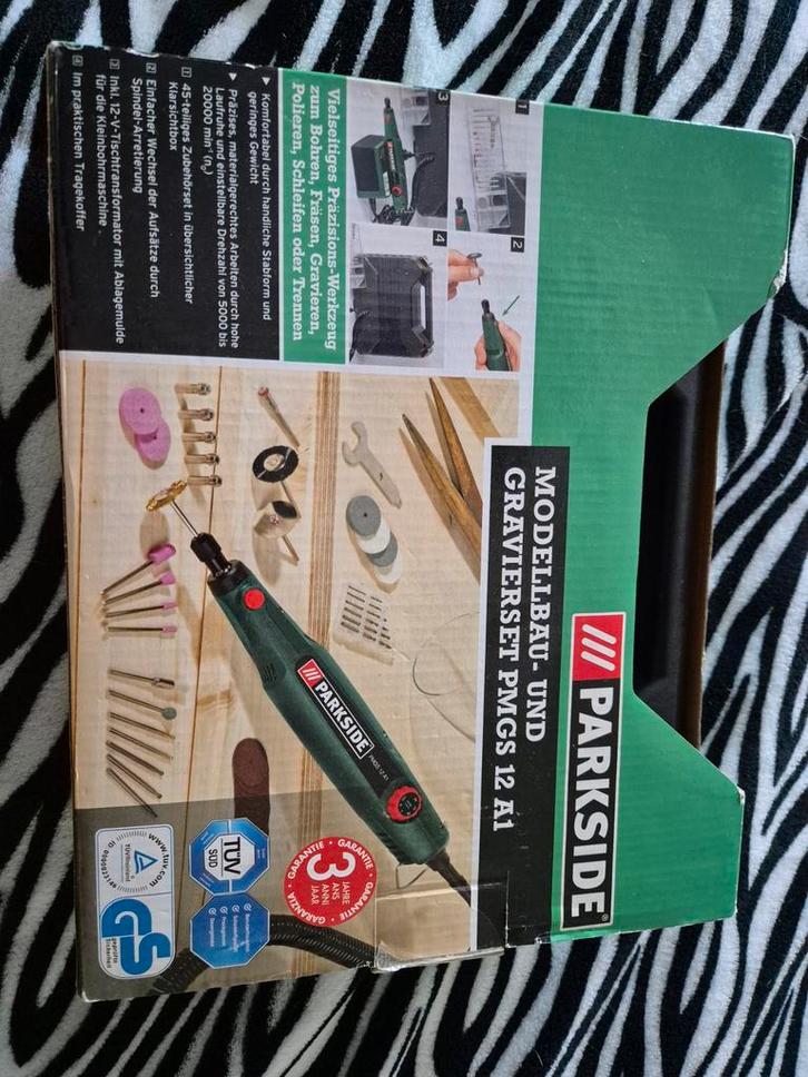 PARKSIDE graveerset PMGS 12 A1, Hobby en Vrije tijd, Modelbouw | Overige, Ophalen of Verzenden