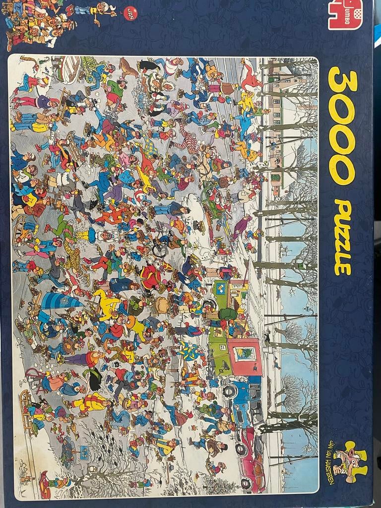 Jan van Haasteren Puzzels - 3000 stukjes, Hobby en Vrije tijd, Denksport en Puzzels, Ophalen of Verzenden, Meer dan 1500 stukjes