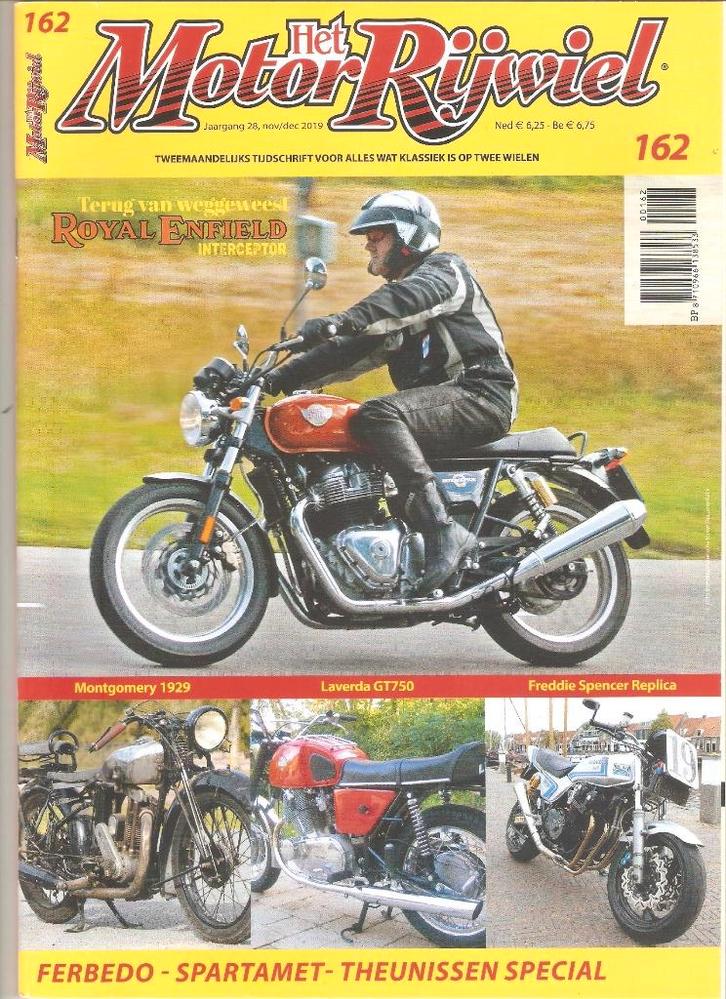 162 – Royal Enfield – Montgomery – Laverda – Sparta - Jawa, Boeken, Tijdschriften en Kranten, Zo goed als nieuw, Sport en Vrije tijd