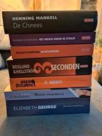 Thrillerpakket: Scandinavische en internationale thrillers, Boeken, Ophalen of Verzenden, Gelezen, Henning Mankell, Roslund&Hellstroem, Elizabeth George