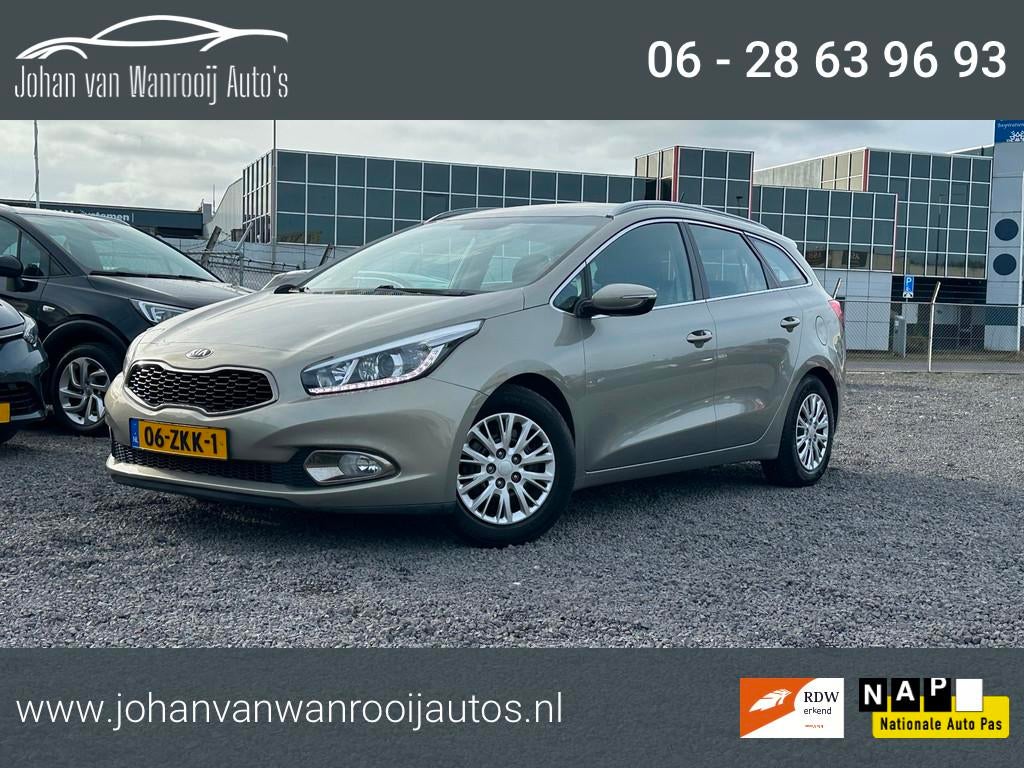 Kia Cee'd Sportswagon 1.6 GDI Plus Pack/NAVI/CAMERA/NW APK, Voorwielaandrijving, Euro 5, 135 pk, Gebruikt