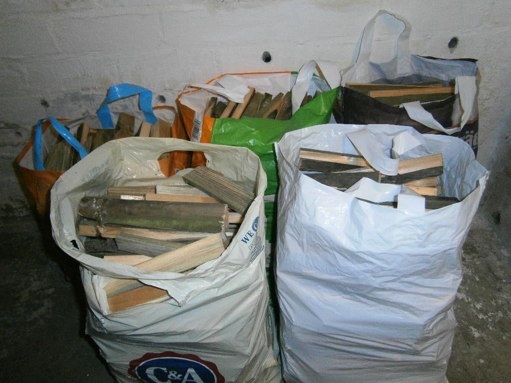 Aanmaakhout, Minder dan 3 m³, Ophalen, Overige houtsoorten, Blokken