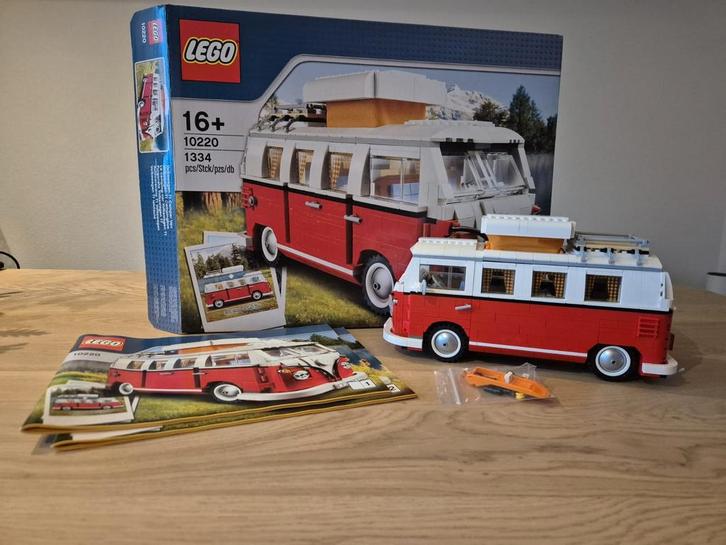 LEGO Creator Expert Volkswagen T1 Camper Van (10220), Kinderen en Baby's, Speelgoed | Duplo en Lego, Zo goed als nieuw, Lego, Complete set