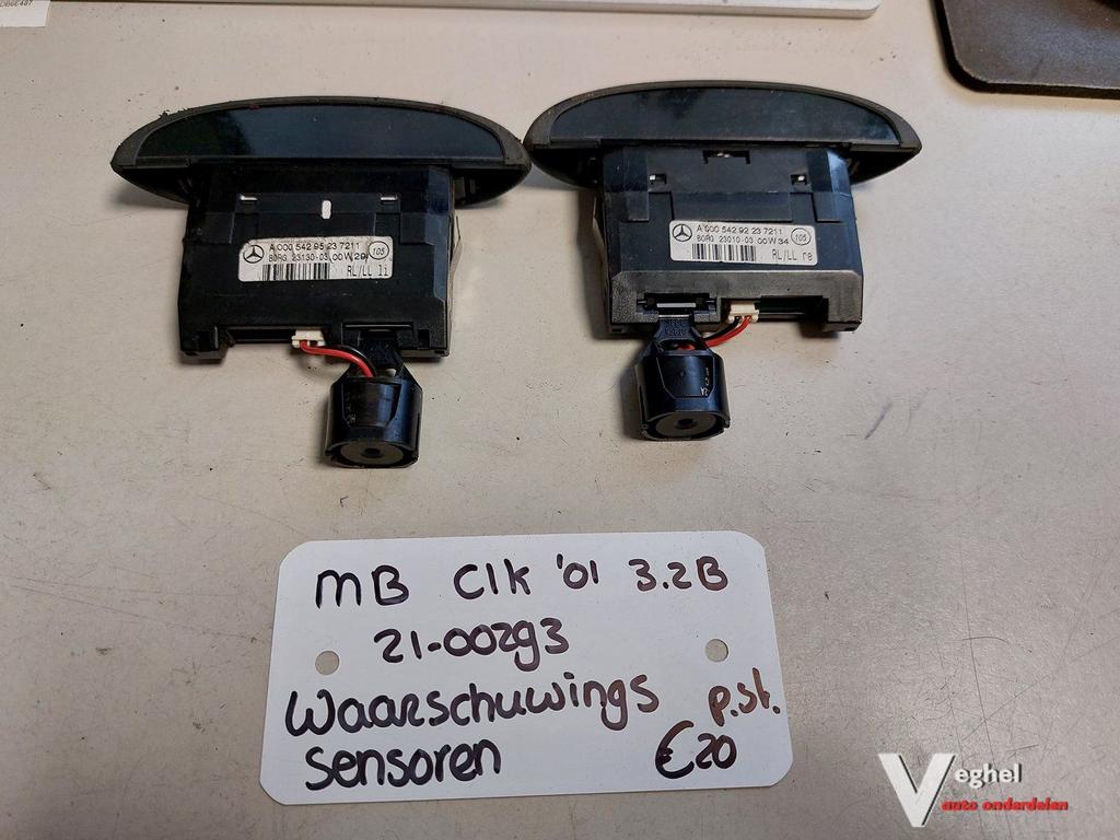 MB CLK 3.2B waarschuwing sensoren '01, Gebruikt, -, -, Ophalen of Verzenden