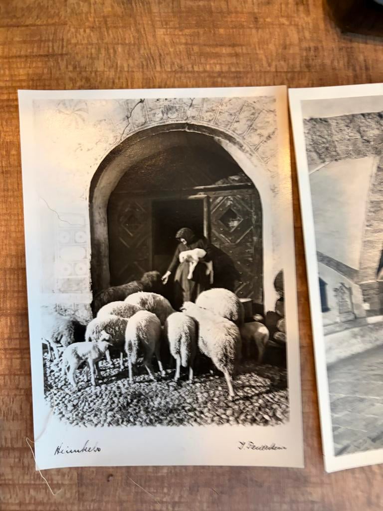 Oude zwart wit ansichtkaarten, Ophalen, Voor 1920, Ongelopen, Overig Europa