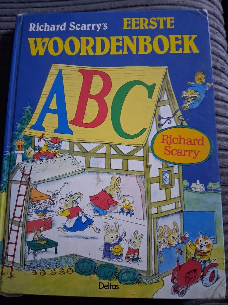 Richard Scarry - eerste woordenboek, Boeken, Ophalen of Verzenden, Zo goed als nieuw, Scarry
