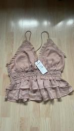 Nieuw zalmkleur Top maat L, Ophalen of Verzenden, Nieuw, Maat 42/44 (L), Zonder mouw