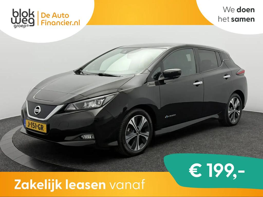 Nissan Leaf Tekna 40 kWh SOH 90,8% | Led | 360° € 14.450,, Auto's, Nissan, Automaat, Gebruikt, 150 pk, Leder en Stof