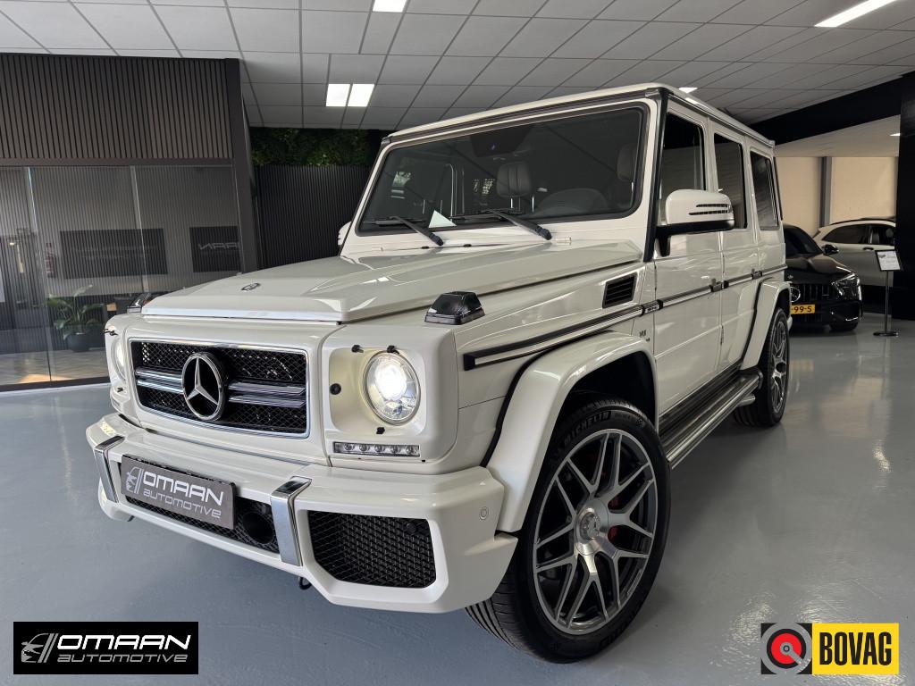 Mercedes-Benz G-Klasse G 63 AMG V8 544PK SCHUIFDAK UNIEK G63, Auto's, Mercedes-Benz, Automaat, Gebruikt, G-Klasse, Wit