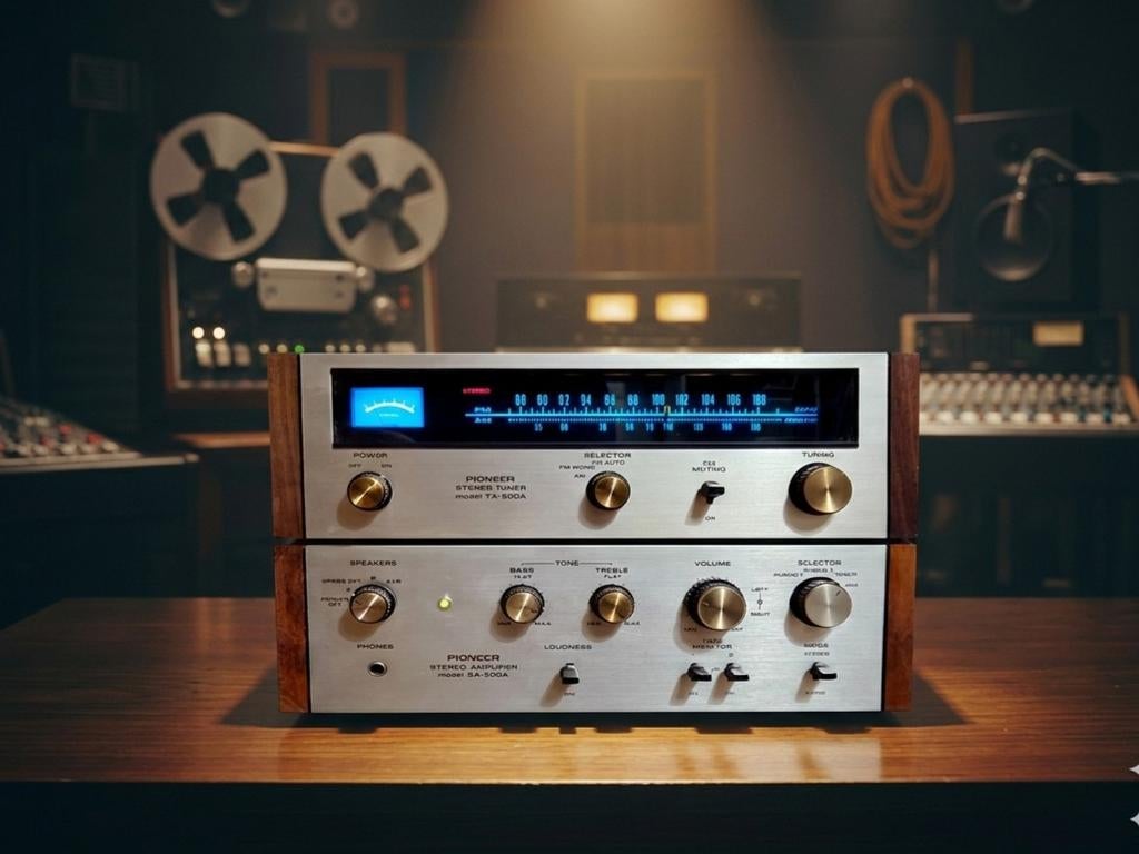 Pioneer SA-500A & TX-500A | Vintage Set | Prachtig Geluid, Audio, Tv en Foto, Versterkers en Receivers, Ophalen, Gebruikt, Pioneer