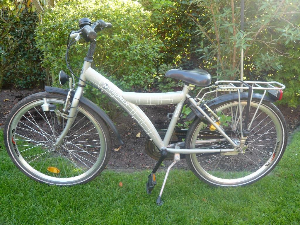mooie 24 inch big bike loekie x plorer met 3 versnellingen, Ophalen, Gebruikt, 24 inch, Versnellingen