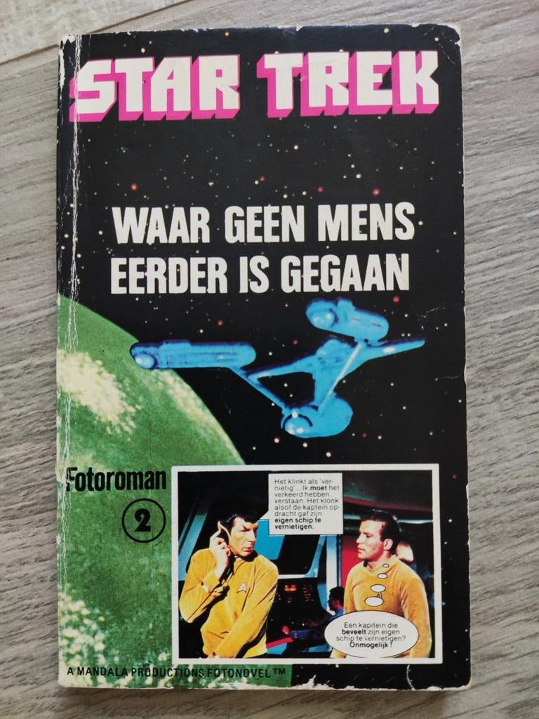 Star Trek - Waar geen mens eerder is gegaan - fotoroman, Ophalen of Verzenden, Zo goed als nieuw