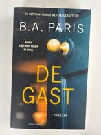 De Gast - B.A. Paris (Thriller), Boeken, Thrillers, Ophalen of Verzenden, Zo goed als nieuw, Europa overig