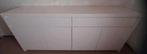 Wit dressoir 2 meter breed met lades en deuren, Ophalen, Met deur(en), Zo goed als nieuw, 200 cm of meer