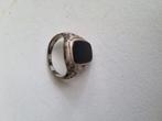 zilveren zegelring, 20 of groter, Heer, Ophalen of Verzenden, Zo goed als nieuw