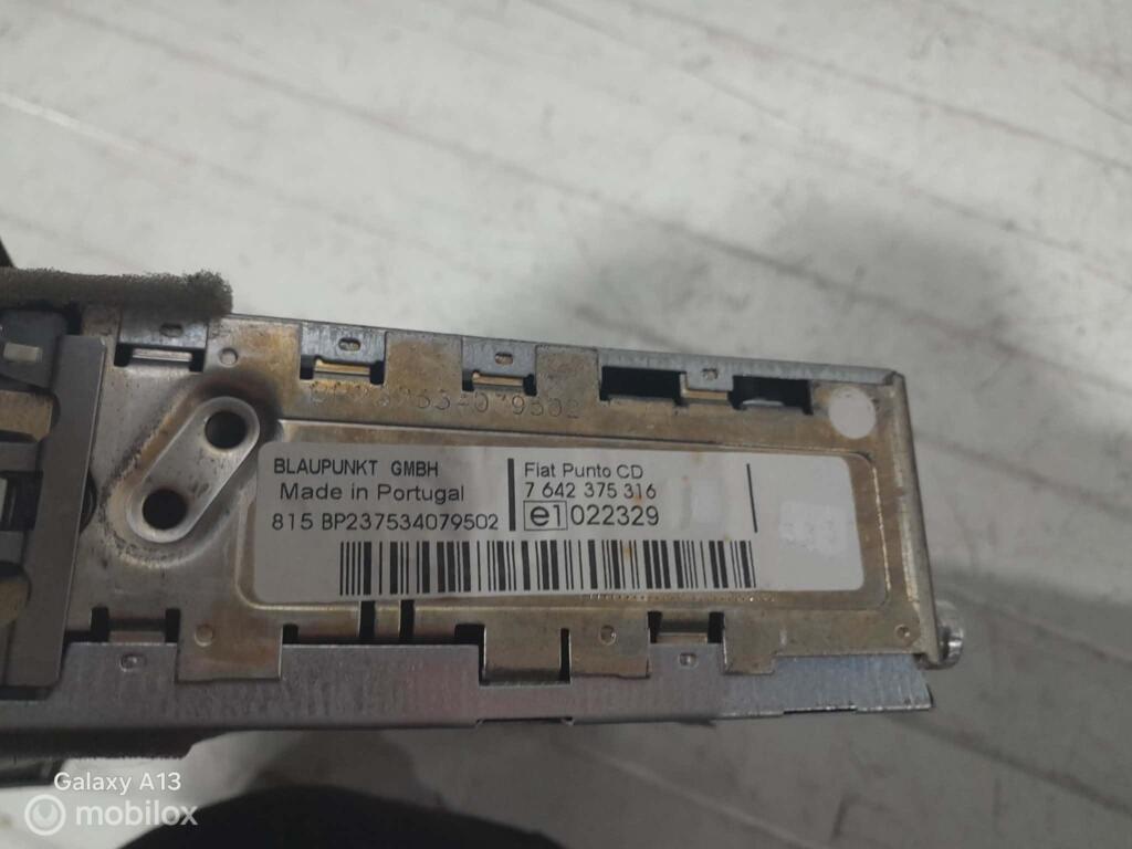 Radio Fiat Punto, Gebruikt, Ophalen of Verzenden
