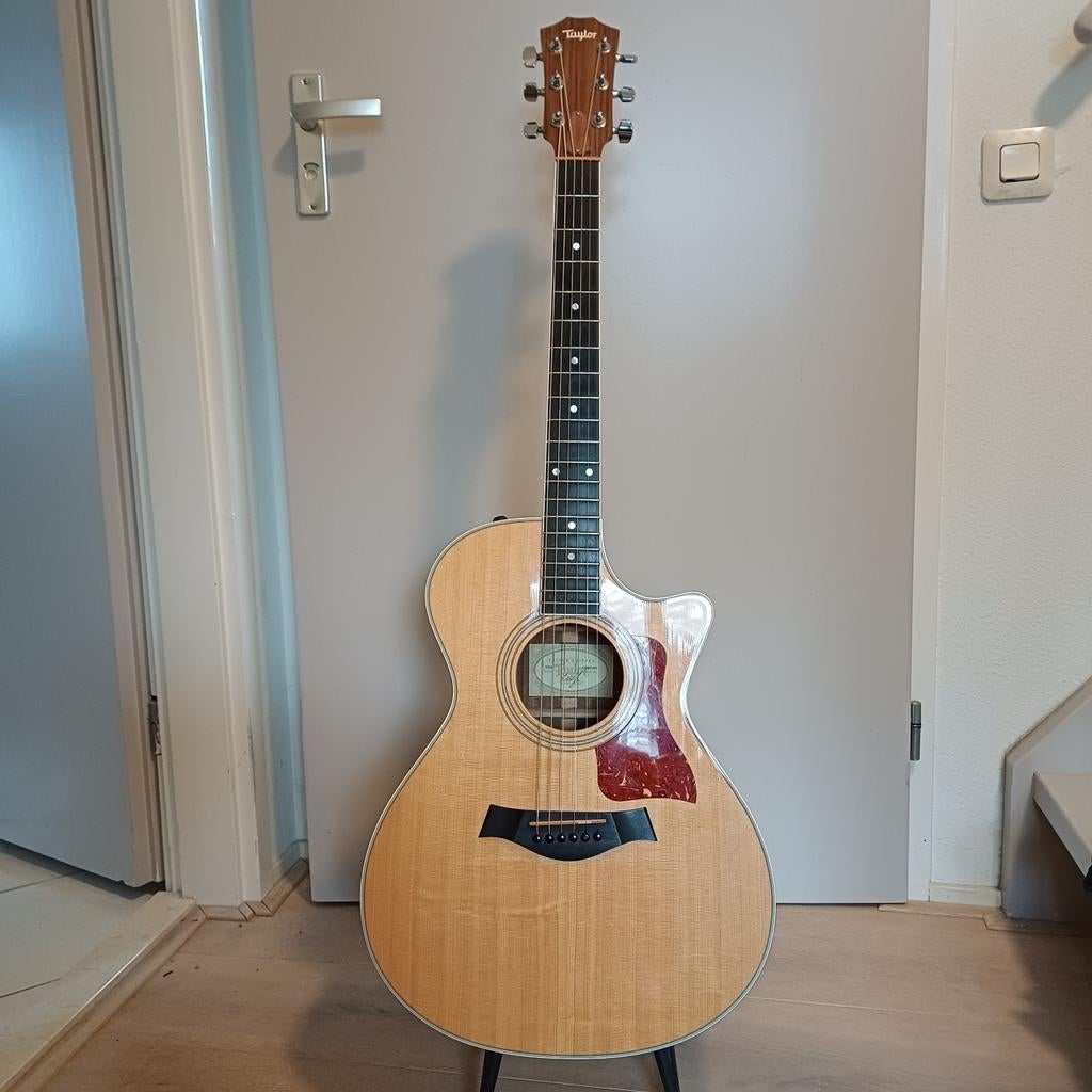 Taylor 412ce Akoestische Gitaar met Element en Koffer, Muziek en Instrumenten, Snaarinstrumenten | Gitaren | Akoestisch, Ophalen