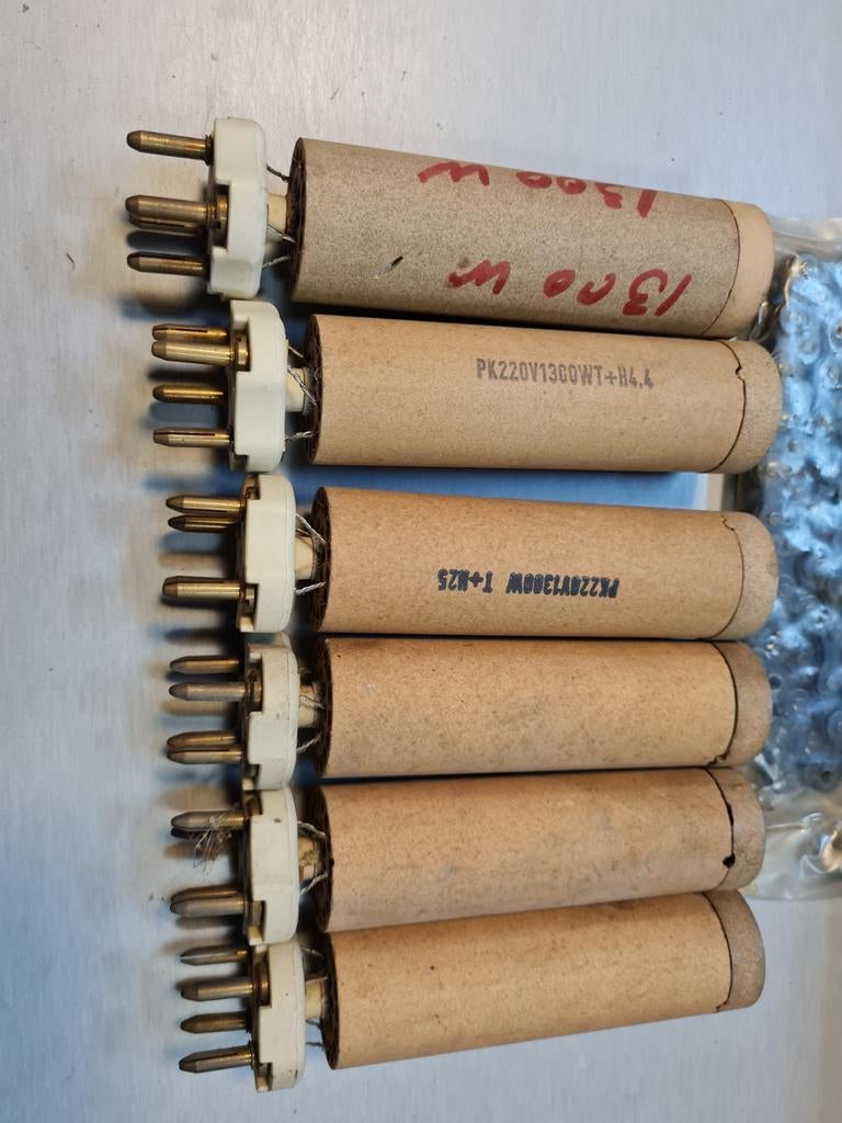 Partij van 6x PK220V1300WT+H4.4 verwarmingselementen, Doe-het-zelf en Verbouw, Ophalen, Onbekend, Nieuw, Onbekend