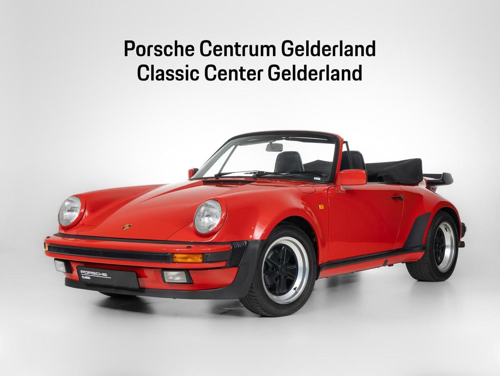 Porsche 911 930 Turbo 3.3 Cabriolet, Auto's, Porsche, Porsche Occasion Garantie, Achterwielaandrijving, Gebruikt, Zwart
