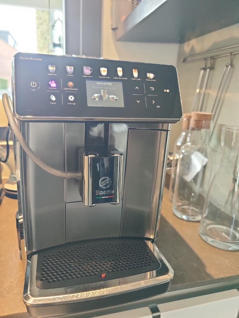 Saeco GranAroma Volautomatische espressomachine, Witgoed en Apparatuur, Koffiezetapparaten, Ophalen, Gebruikt, Espresso apparaat