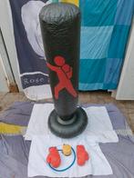 Opblaasbare bokspaal met handschoenen, Ophalen of Verzenden, Nieuw, Bokszak