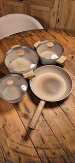 Pannen en potten van Royal Swiss, Huis en Inrichting, Keuken | Potten en Pannen, Ophalen, Gebruikt, Overige materialen, Pannenset