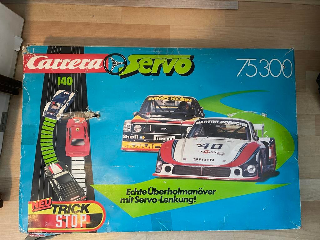 Carrera Servo 140 Racebaan Set 75300 - Vintage, Ophalen, Carrera, Elektrisch, Racebaan