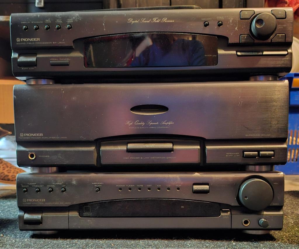 Pioneer versterker met tuner, Audio, Tv en Foto, Stereo-sets, Ophalen of Verzenden, Gebruikt, Tuner of Radio, Pioneer