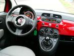 Fiat 500 1.2 Lounge 4-Cilinder Airco Schuifdak 2e eigenaar, Euro 5, Stof, Gebruikt, 1242 cc