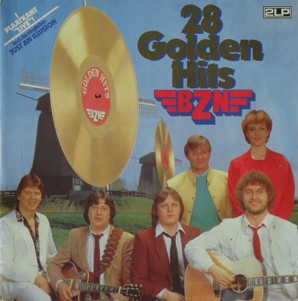 Dubbel LP BZN - 28 Golden Hits, Ophalen of Verzenden, Zo goed als nieuw, 12 inch